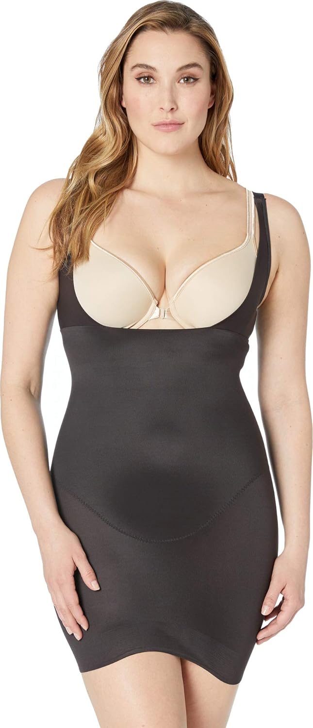 Miraclesuit Women's Plus Flexible Fit WYOB Torsette Shaping Slip 2932 3X Black