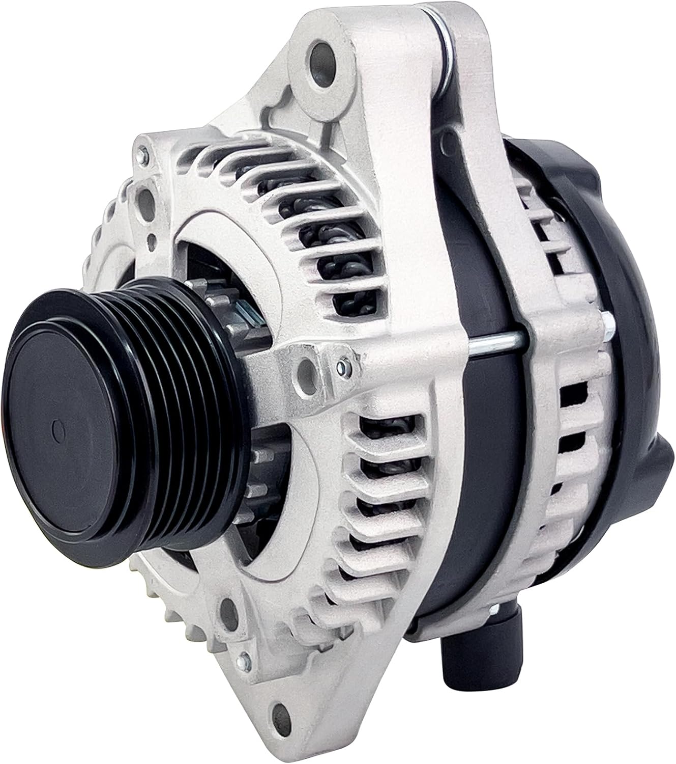 11231N 115Amp 12V New Alternator Fit for Chrysler 200 2011-2013, Sebring 2007-2010, Jeep Patriot 2007-2017, Compass 2007-2017, Dodge Caliber 2007-2013, Avenger 2008-2013 L4 2.4L Replace 400-48056