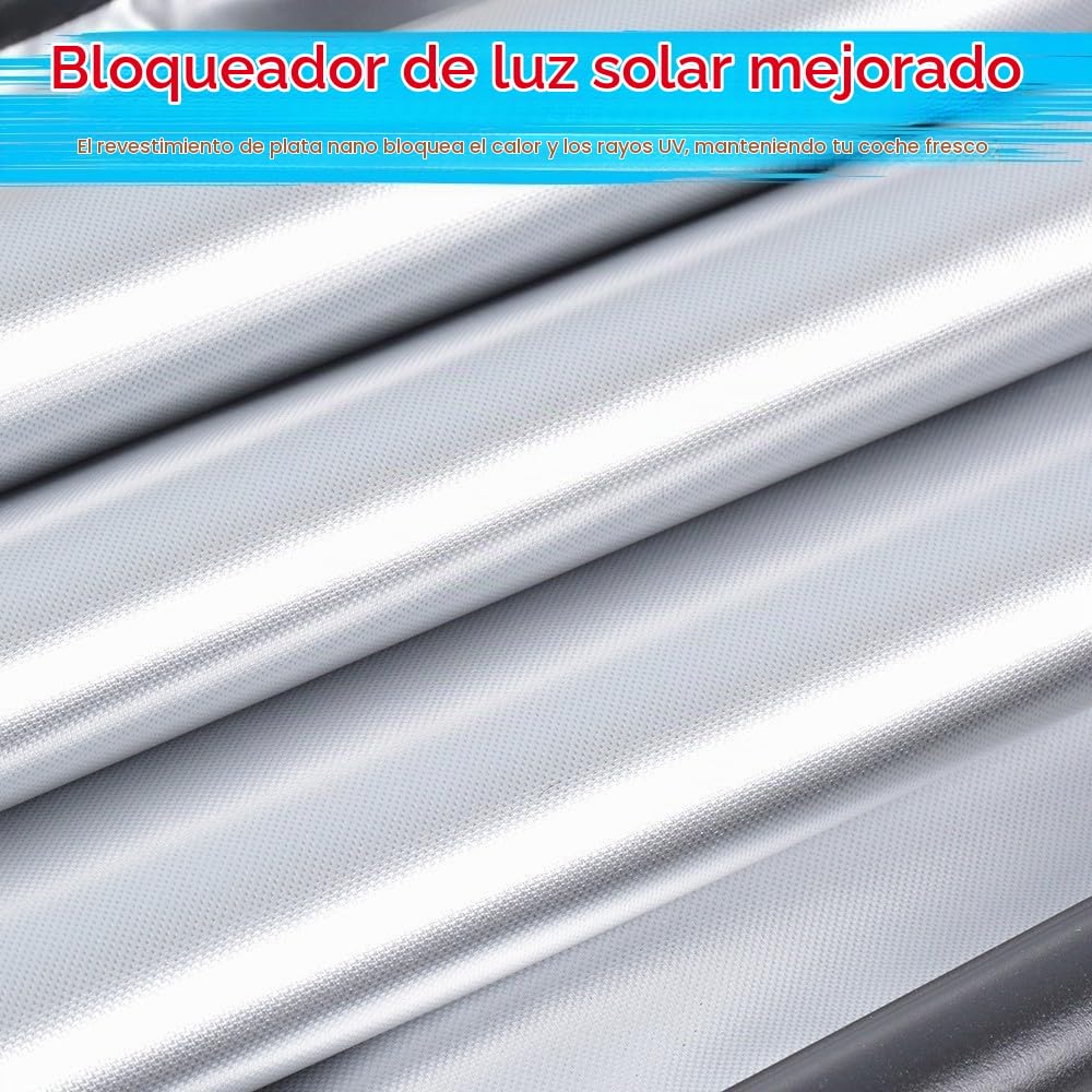 Parasol retráctil automático para Parabrisas, protección UV y contra el Calor, Ajuste Universal para Coches, Camiones y SUV.