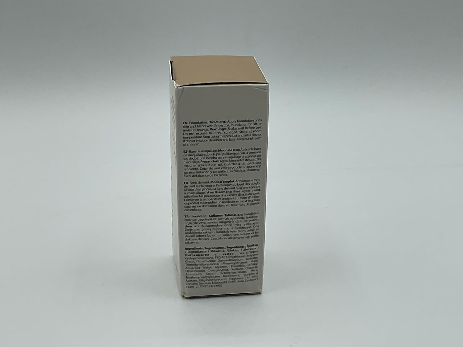 FARMASi Vfx Pro Foundation, Full Coverage Liquid Cream, Lightweight Long Lasting Coverage, Breathable Skin Moisturizer with Color True Matte Blending, Face Makeup, 1 fl. oz / 30 ml - C16