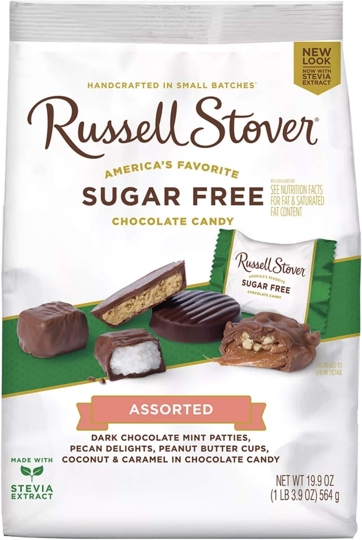 Russell stover sugar free assortment 19.9 oz. A1