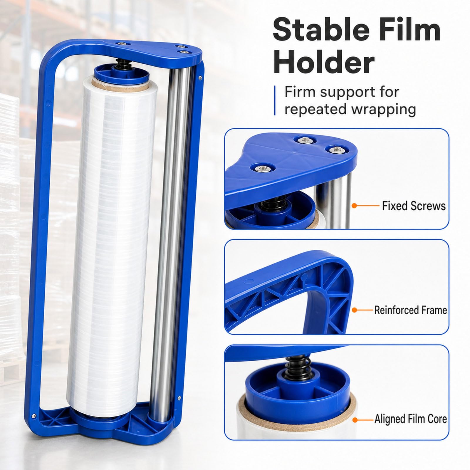 Dispensador de envoltura elástica, Dispensador de Film Estirable