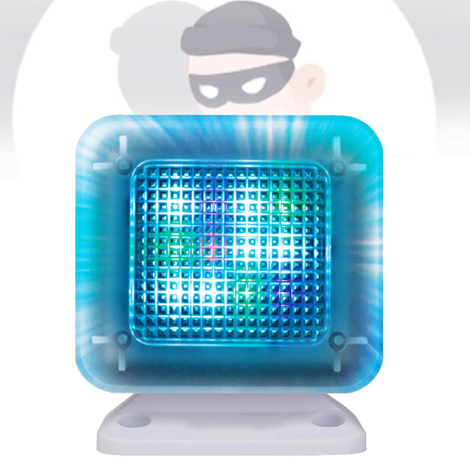 Faux Simulateur De TéLéVision, Antivol, Changement De Couleur, Capteur De Source De LumièRe IntéGré/Marche Automatique, Pour La SéCurité De La Maison, Protection Contre Le Cambriolage