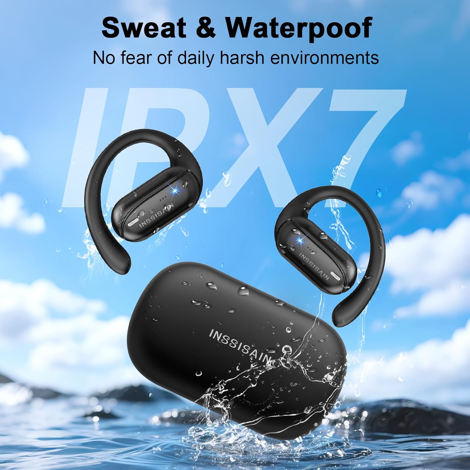 AI Translation Earbuds Real Time – 164 Languages Translator Earbuds, 4-in-1 Wireless Bluetooth Earphones with Audifonos Traductores Inglés Español for Travel Business Meeting Learning, Magic Black - Image 7