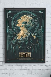 Postermanya (pster13377) Star Trek Art Sanatsal Çerçeveli Tablo (30 X 40cm)