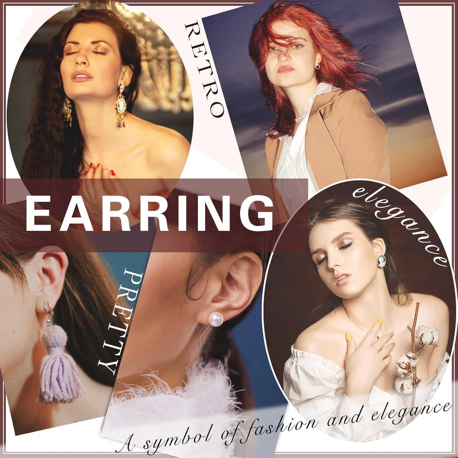 Vintage Ginkgo Leaf Earrings Long Leaf Dangle Earrings Boho FLower Petal Drop Earrings Gold Geometric Statement Earring Jewelry for Women - Image 7