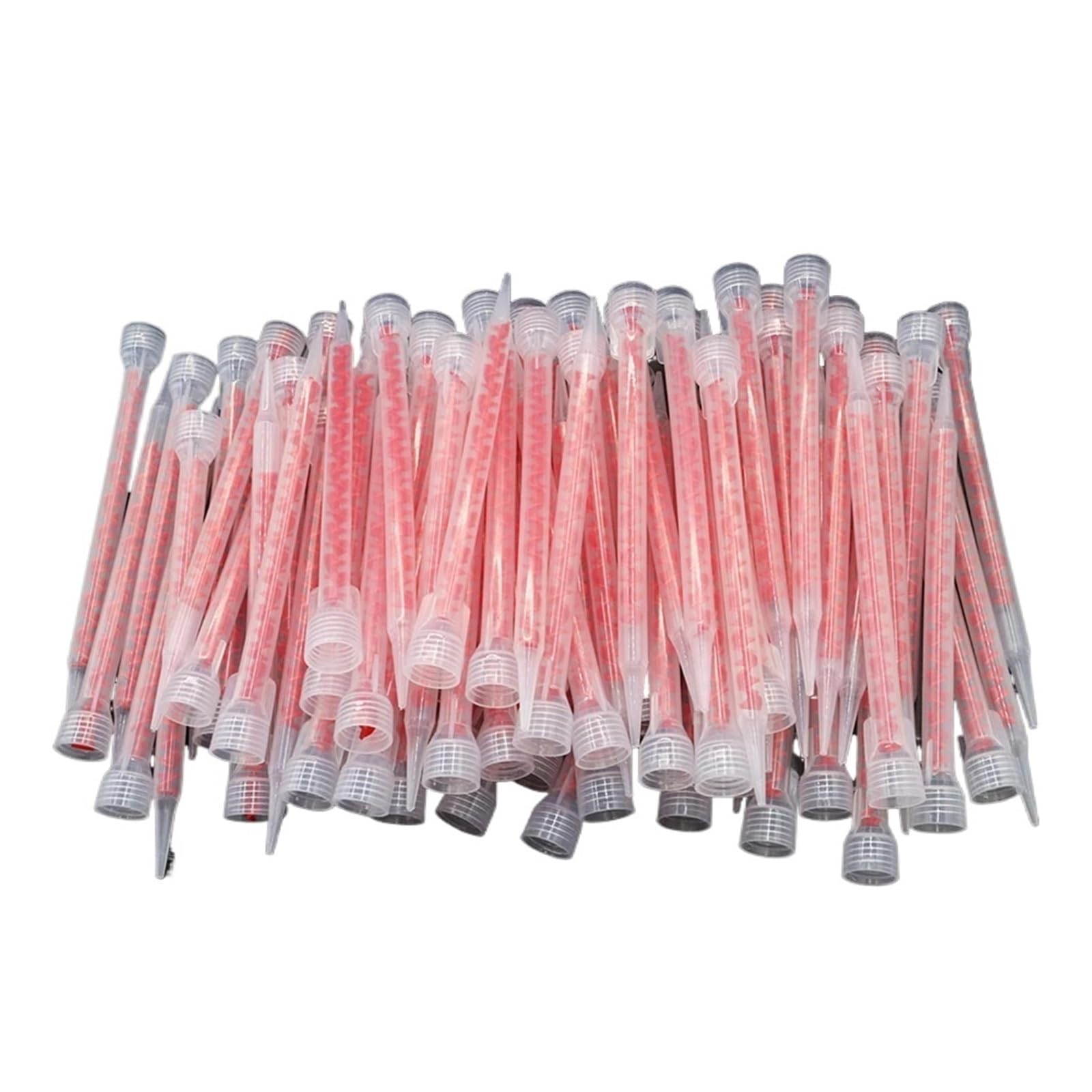 Boquilla mezcladora de doble barril de 100 piezas | Boquilla mezcladora estática, for cartuchos dobles de 200 ml y 400 ml