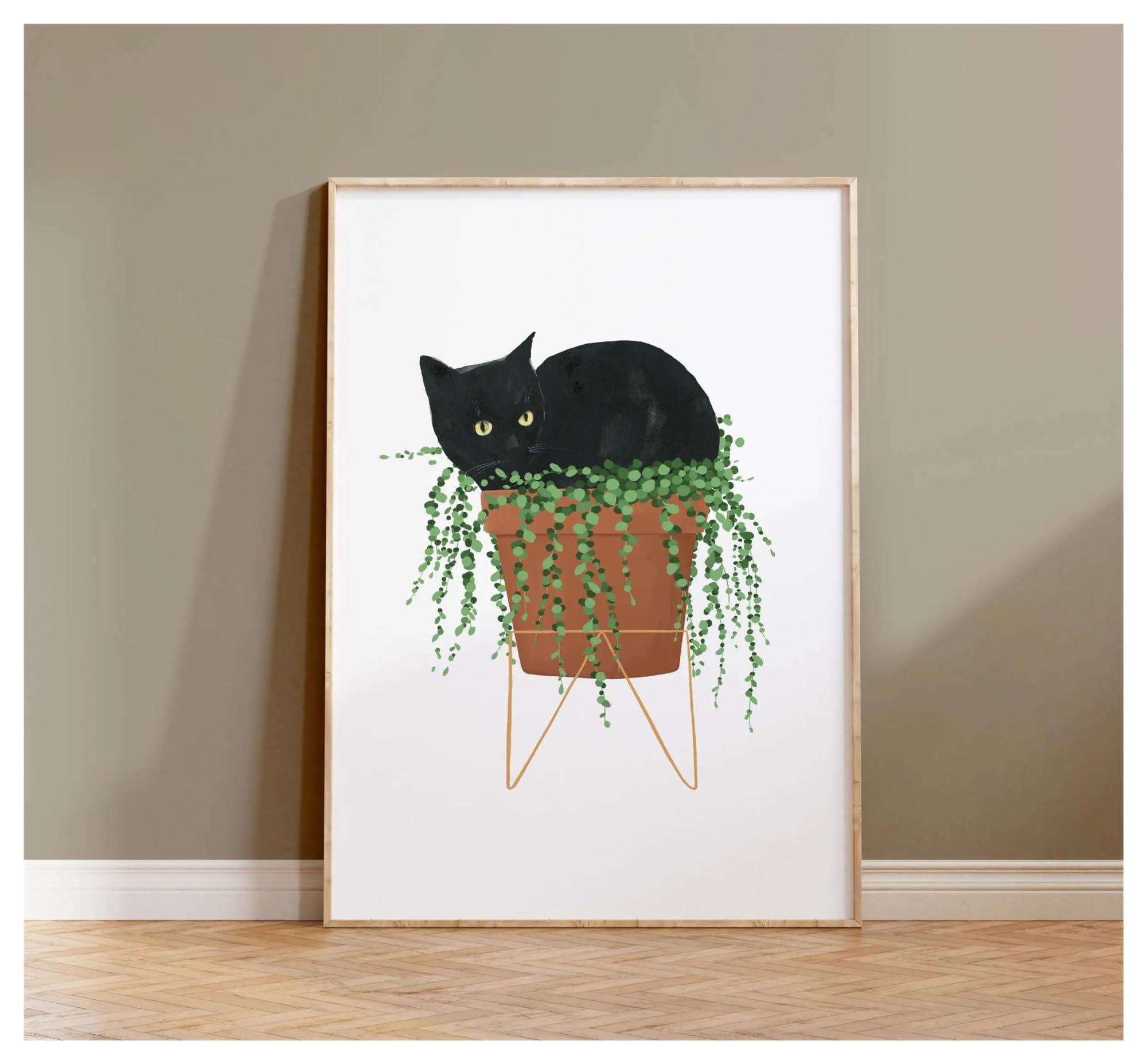 Tableau déco nature 1 pièce idée cadeau amoureux des animaux et plantes