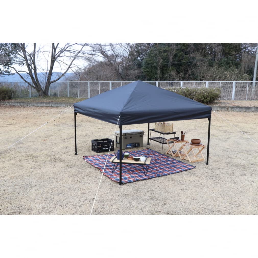 テント・タープ IGNIO ONE ACTION TARP 200x200cm Amazon.co.jp: Ignio IG 20005OT2S BK Camping Tarp Tent, 2M