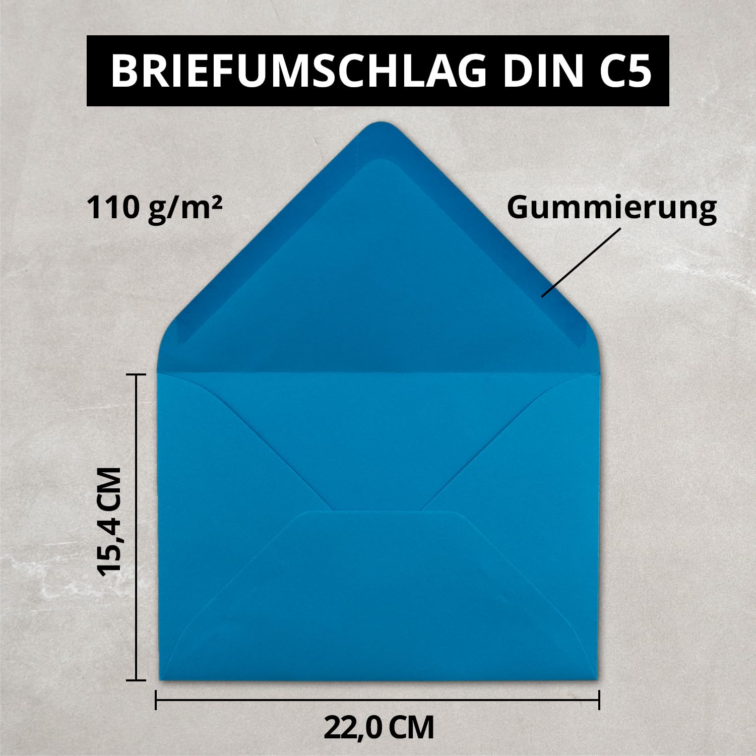 Buste Colorate Amarena DIN C5 - Confezione Da 100 Pezzi Per Inviti E Biglietti D'Auguri - Foto 8