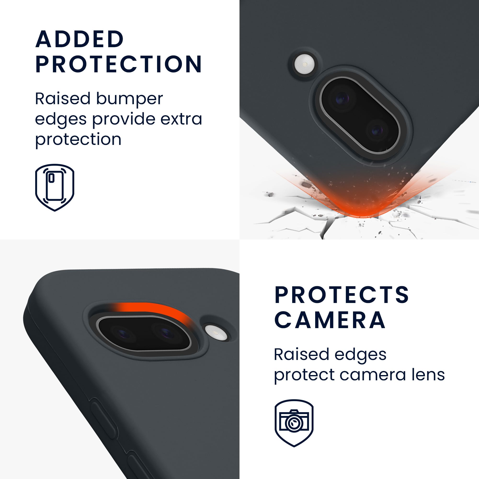 Kwmobile Cover For Google Pixel 9a Case - Back Case For Smartphone In