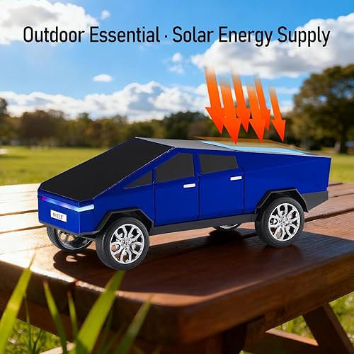 Miniatura 5 de Solar-Powered car-Shaped Bluetooth Speaker, Portable Wireless Stereo, high-Definition Sound Quality, TWS Dual-Ear Pairing, Truck-Shaped Speaker,