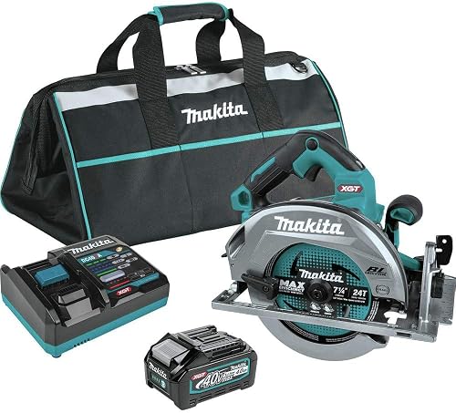 40V MAX XGT BRUSHLESS Cordless 7-1/4 in. Circular Saw KIT, AWS Capable 4.0AH GSH01M