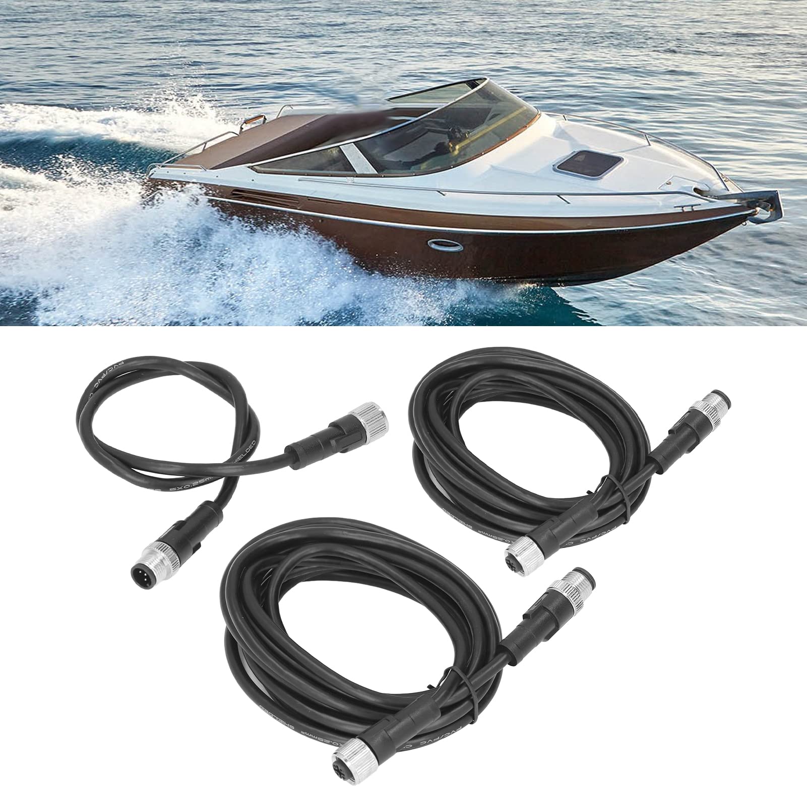 Cable troncal marino NMEA 2000 4M para Garmin Lowrance Simrad Navico