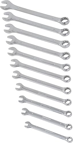 Stanley 94-386W Juego de llaves combinadas de 11 piezas, métricas