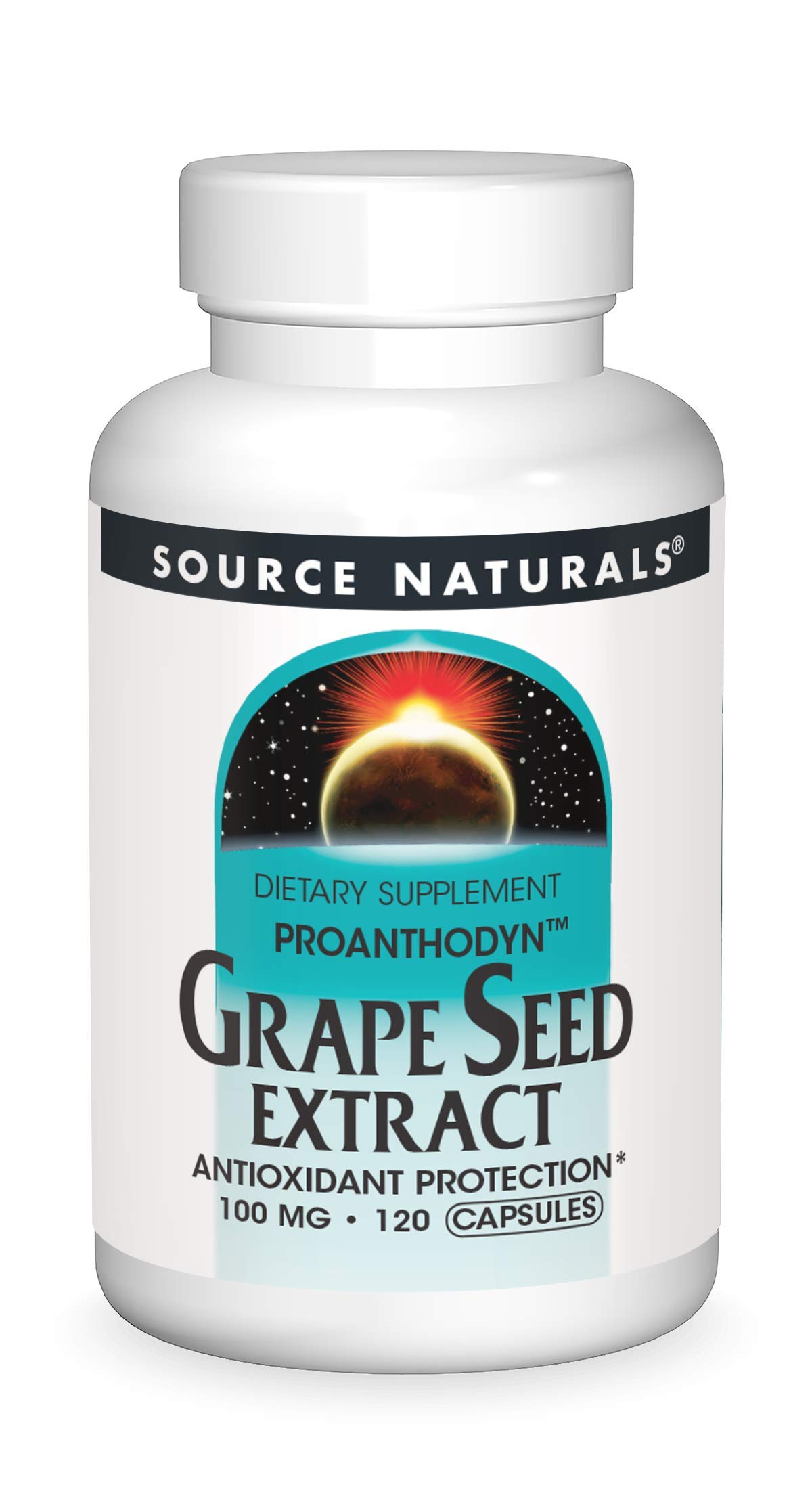 Source Naturals - Grape Seed Extract Proanthodyn 100mg, 120 Capsules
