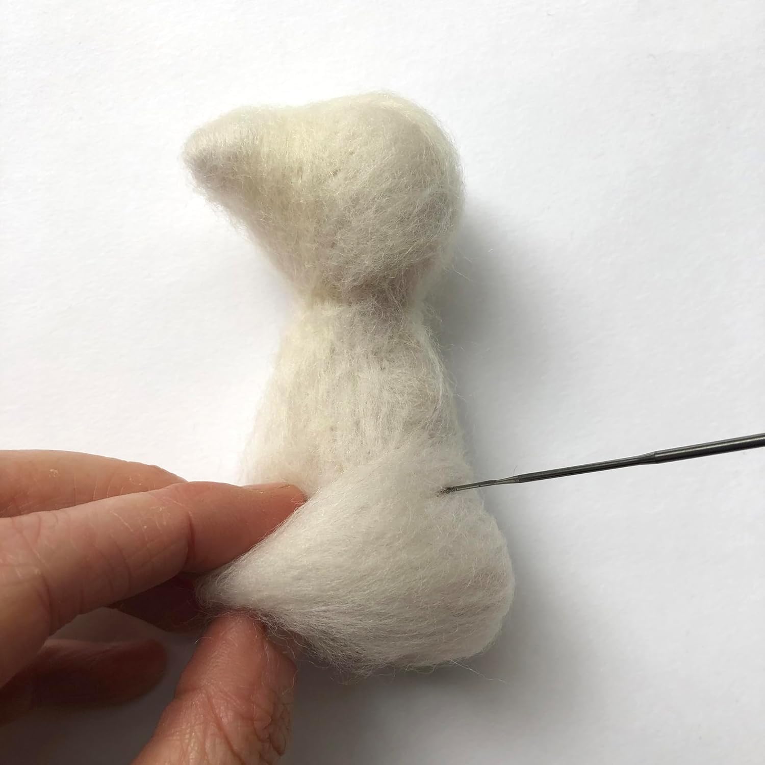 Bergin & Bath Needle Felting Kit, Mice. DIY Craft kit for Adults and Teens. Planet-Friendly Wool