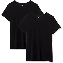 Amazon Essentials Women's Regular-Fit Short-Sleeve Crewneck T-Shirt, Multipacks