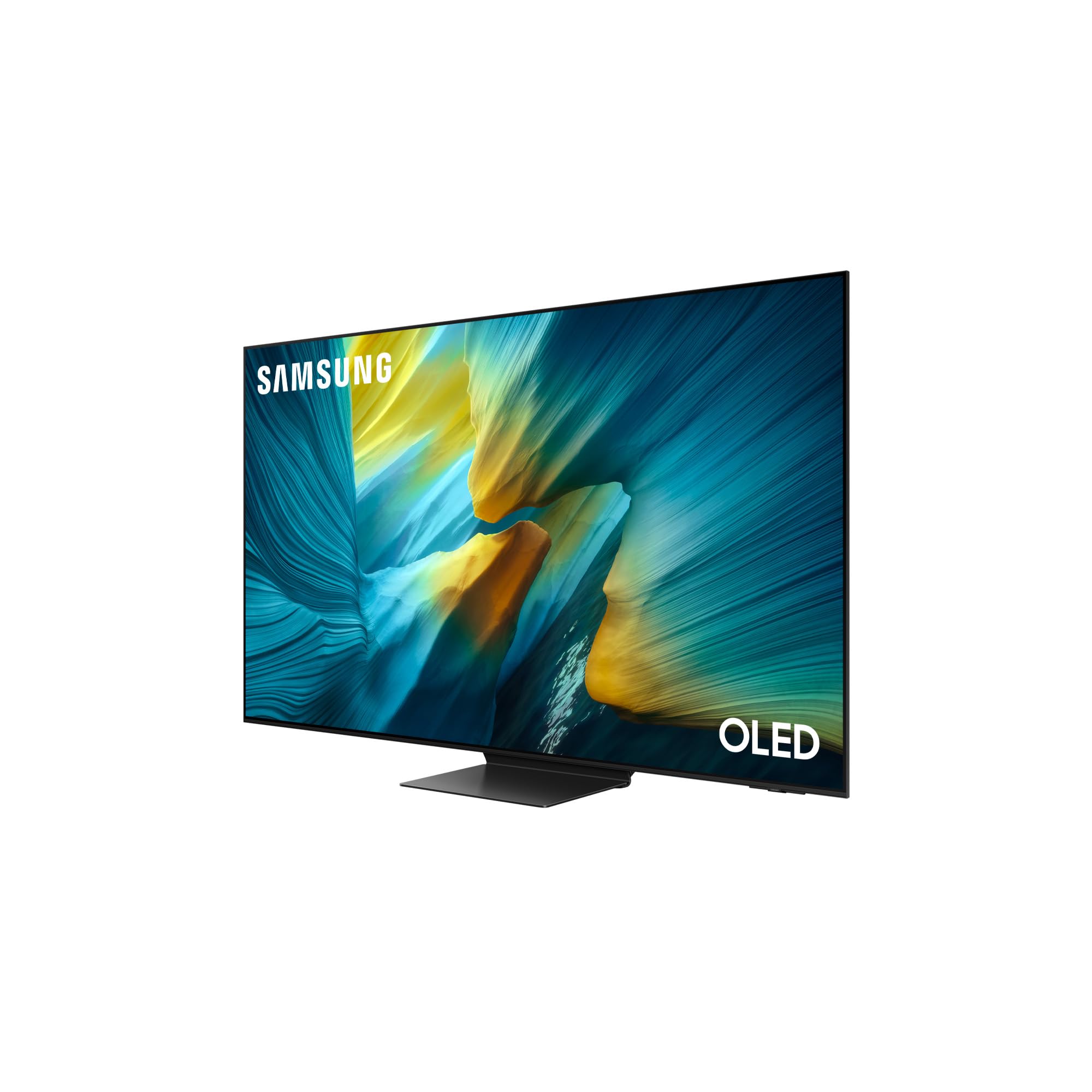 Samsung OLED 4K Vision AI Smart TV 55'' QE55S95FATXZT, NQ4 AI Gen4 Processor, 4K AI Upscaling, Glare Free, Dolby Atmos & OTS+, Infinity One Design, PACCHETTO INTRATTENIMENTO, 2025