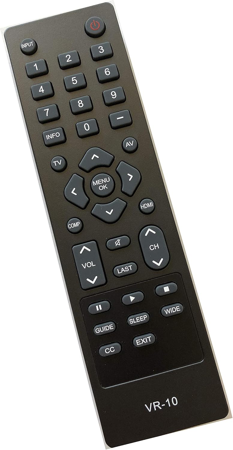 Smartby VR10 Remote Compatible with Vizio TV M260VA M320VA