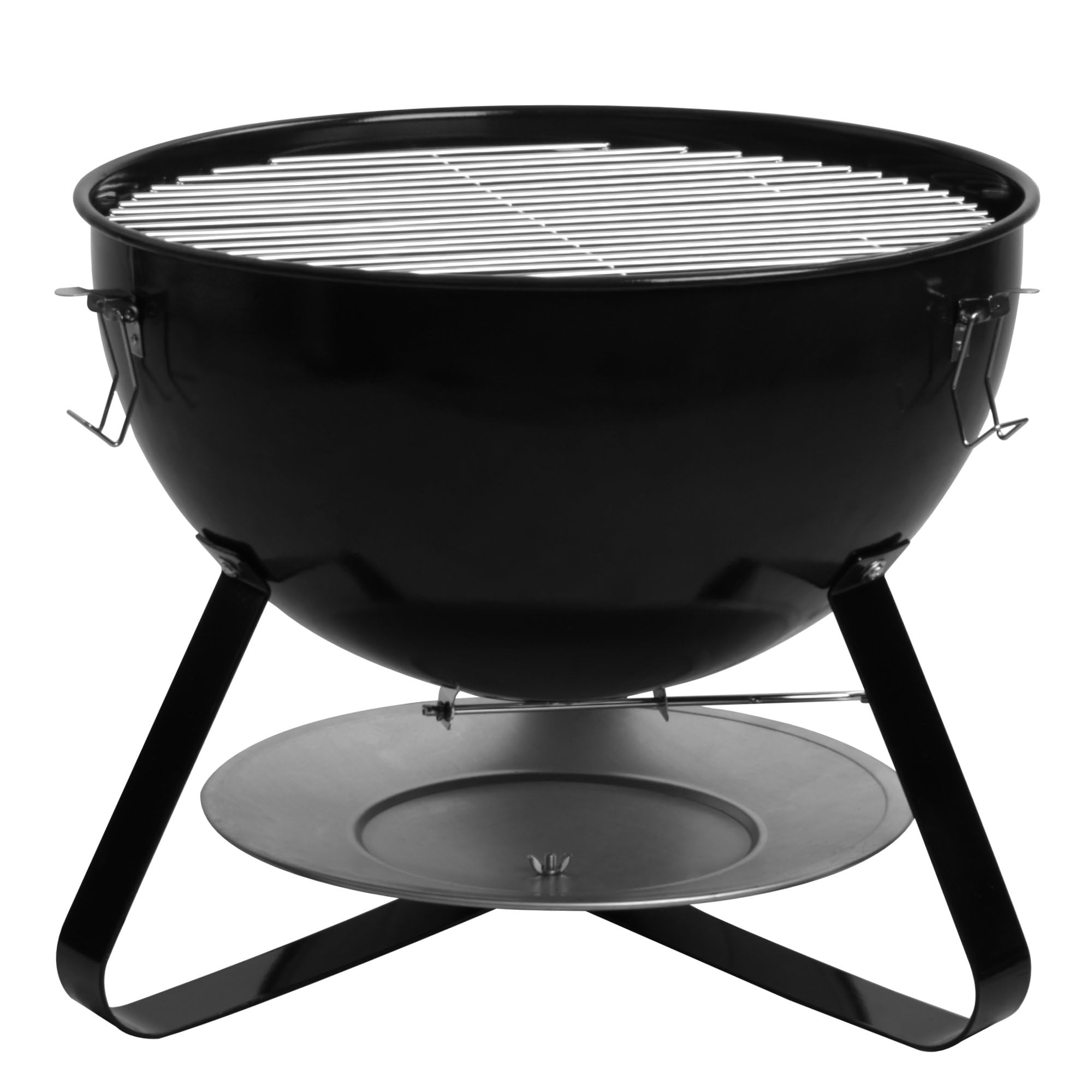BBQ-Toro Barril Ahumador 3 en 1 | Ø 47 cm | Barril de Ahumado, Fumador | Parrilla de Ahumado, Parrilla de Carbón con Tapa | Horno para Leña | Barbacoa, Smoker, Barril Ahumador con Termómetro