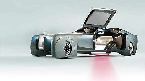 Iconic Arts Póster laminado de 24 x 36 de Supercar: Rolls Royce Vision Next 100 Future Concept Luxury Car
