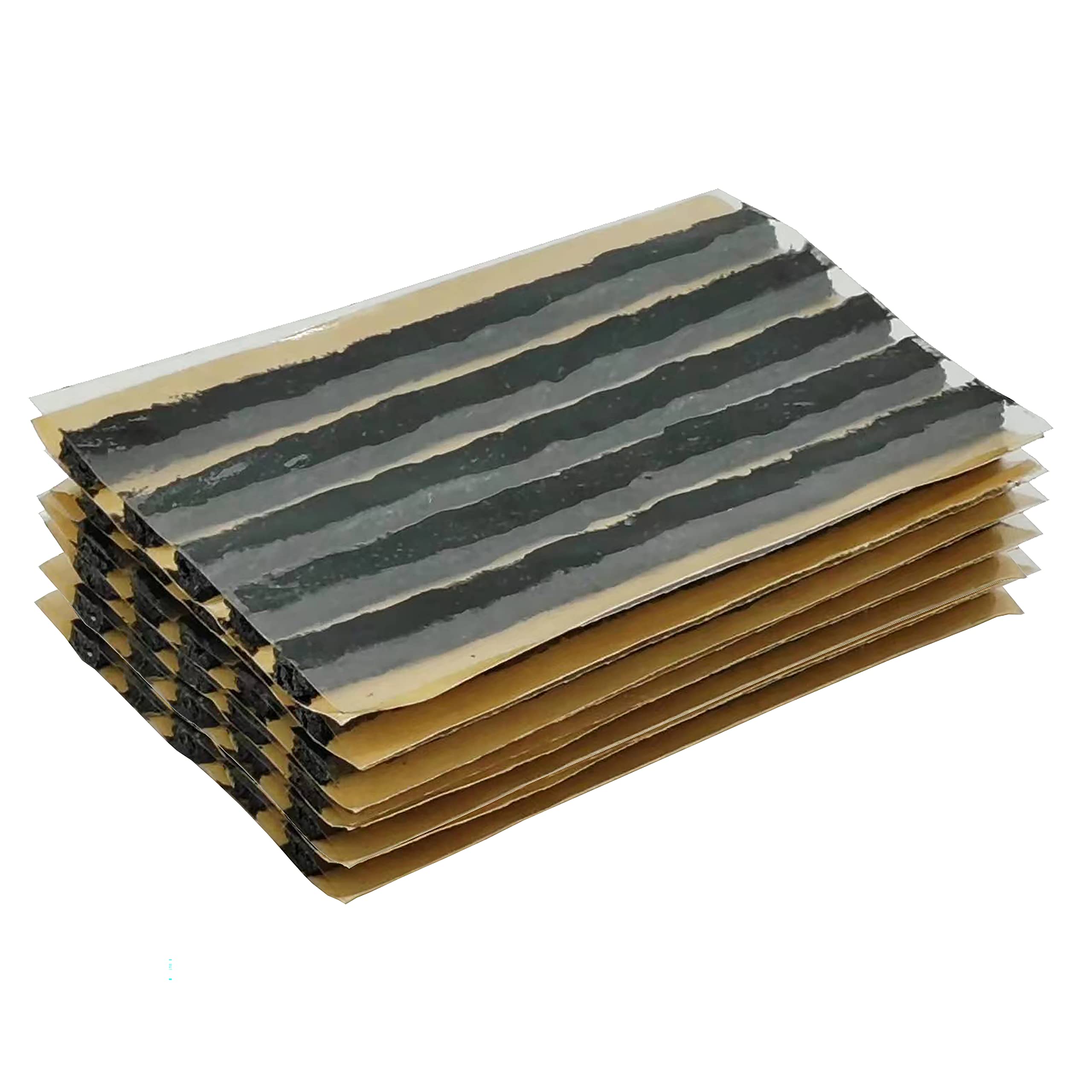 ZERINT Durable Rubber Strings (1/4" x 4", Black 30pcs) Tire Repair Plug Strips Kit for Tubeless Tires, Fits Car, Motorcycle, Truck, RV, ATV(TS-160D30)