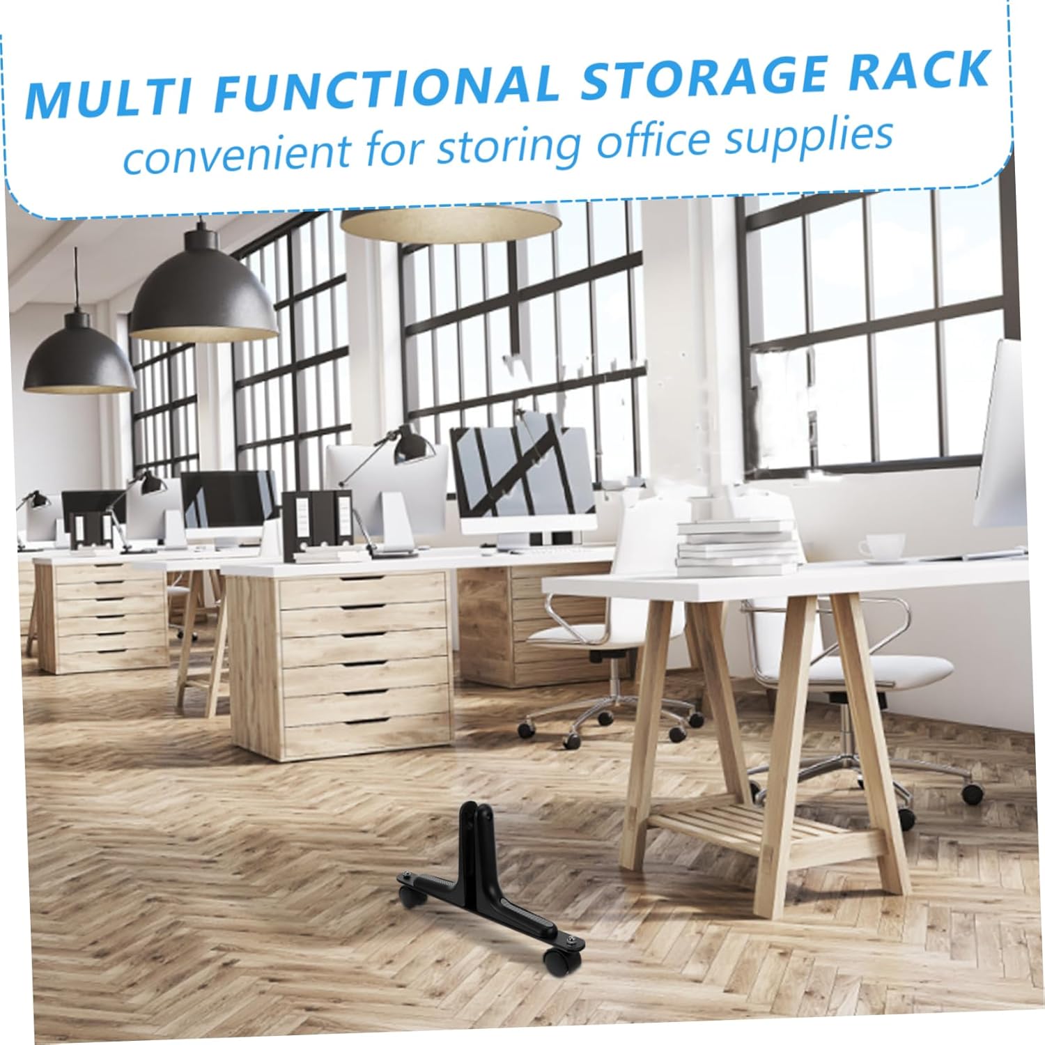 Office Mobile Screen Feet Garden Border Edging Metal Screen Base Divider Fence Base Partition Holders