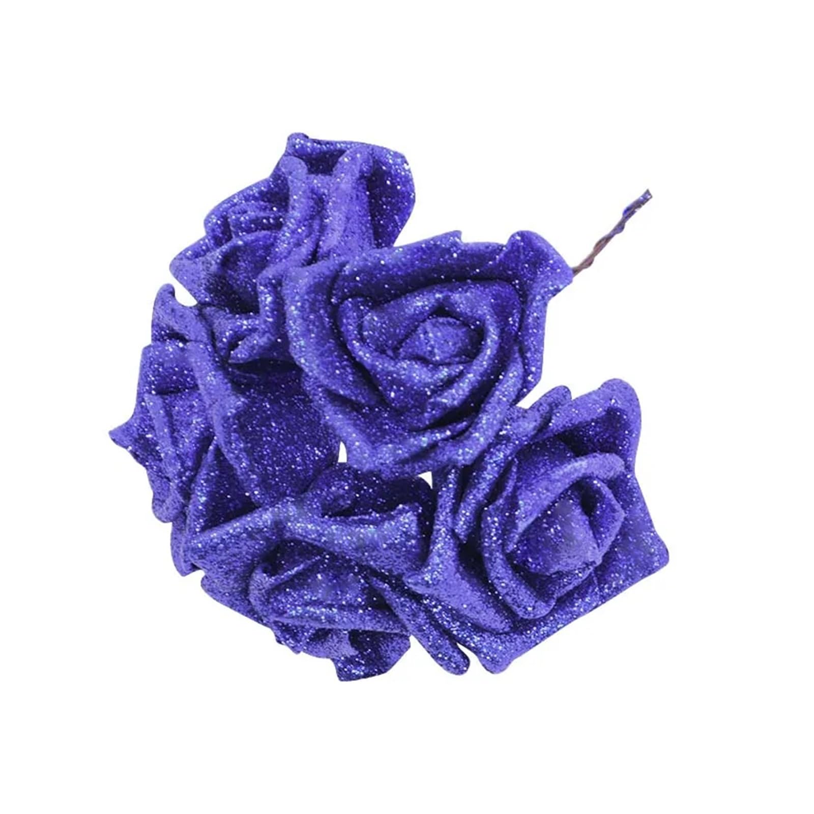 MWAHJU 50pcs Artificial Foam Flower Wedding Bride Bouquet Party Decorations Home Fake For Home