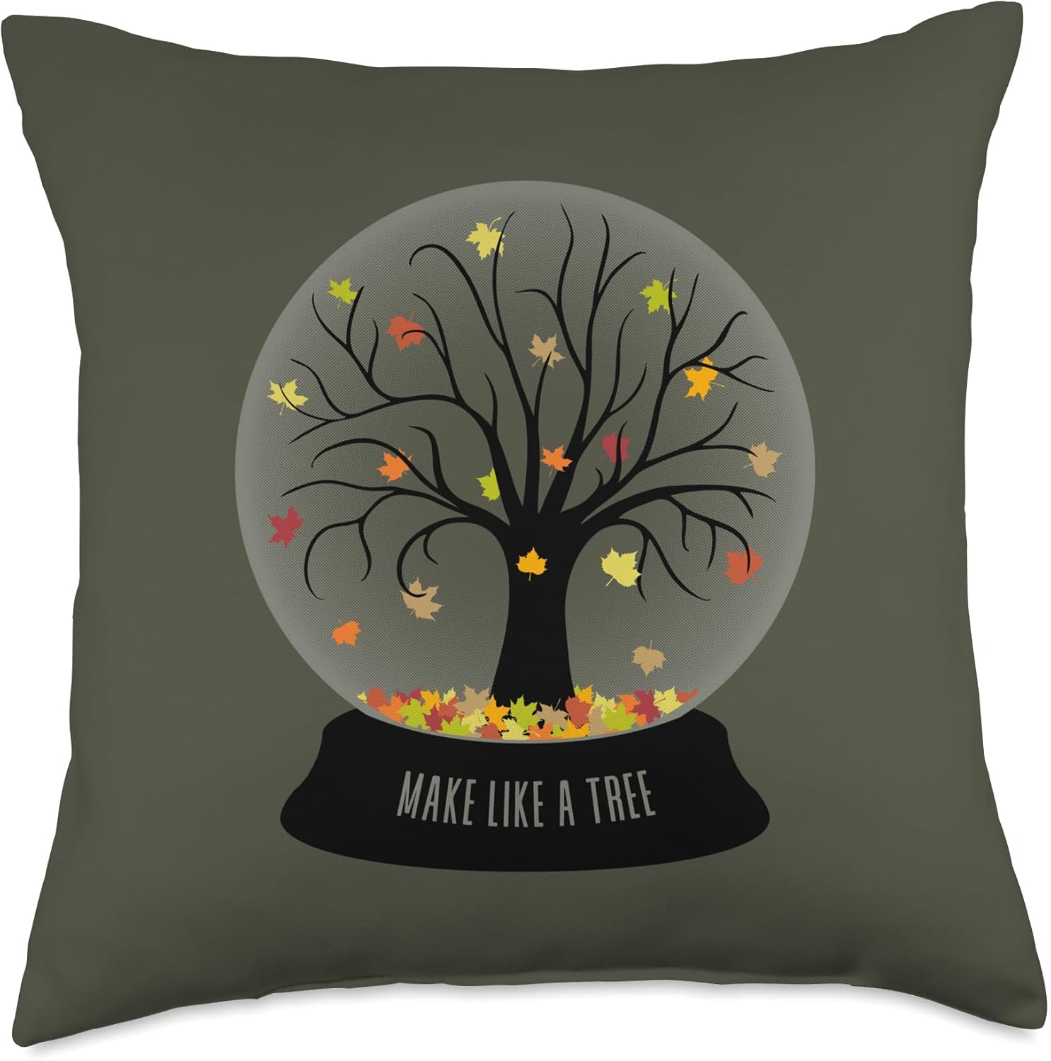 Make Like A Tree Autumn Themed Snow Globe With Fall