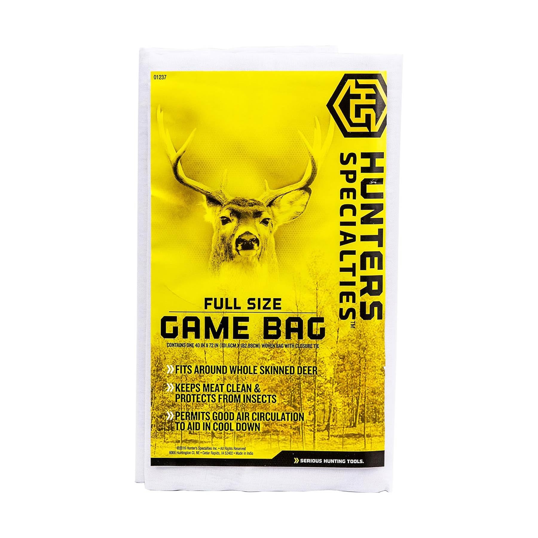 Sac de jeu Hunter Specialties pour protéger la viande de gibier des mouches