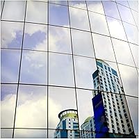 Vista 11 de BDF S05 - Película para ventana de privacidad diurna y control de calor, espejo plateado 5 (muy oscuro) - 30 pulgadas x 49 pies