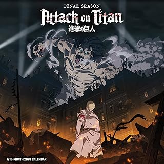 2026 進撃の巨人 壁掛けカレンダーTrends International