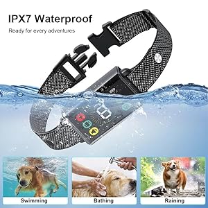 Dog Bark Collar - Long-Lasting Type C Rechargeable Smart Collar with 8 Sensitivity Levels | Safe Beep, Vibration & Shock Modes | Effective Anti-Bark Solution for Small, Medium & Large Dogs (8-150 lbs)