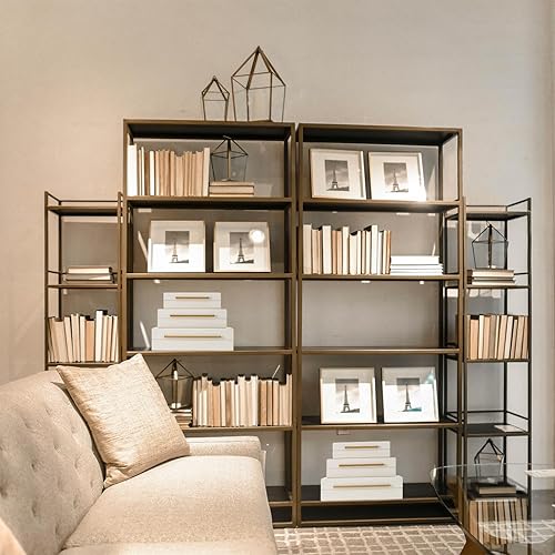 Miniatura 7 de Joyero apilable de piel sintética grande y moderna con organizador de tapas, juego de 3 cajas de almacenamiento decorativas Shagreen beige con asas