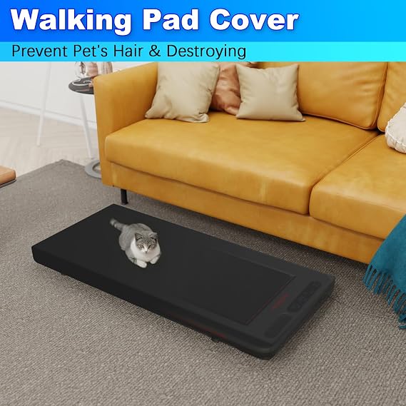 Under Desk Treadmill Cover Folding Protective Case Sleeve for Home Office Walking Running Machine Dustproof Waterproof Gym Exercise Guard Accessories
