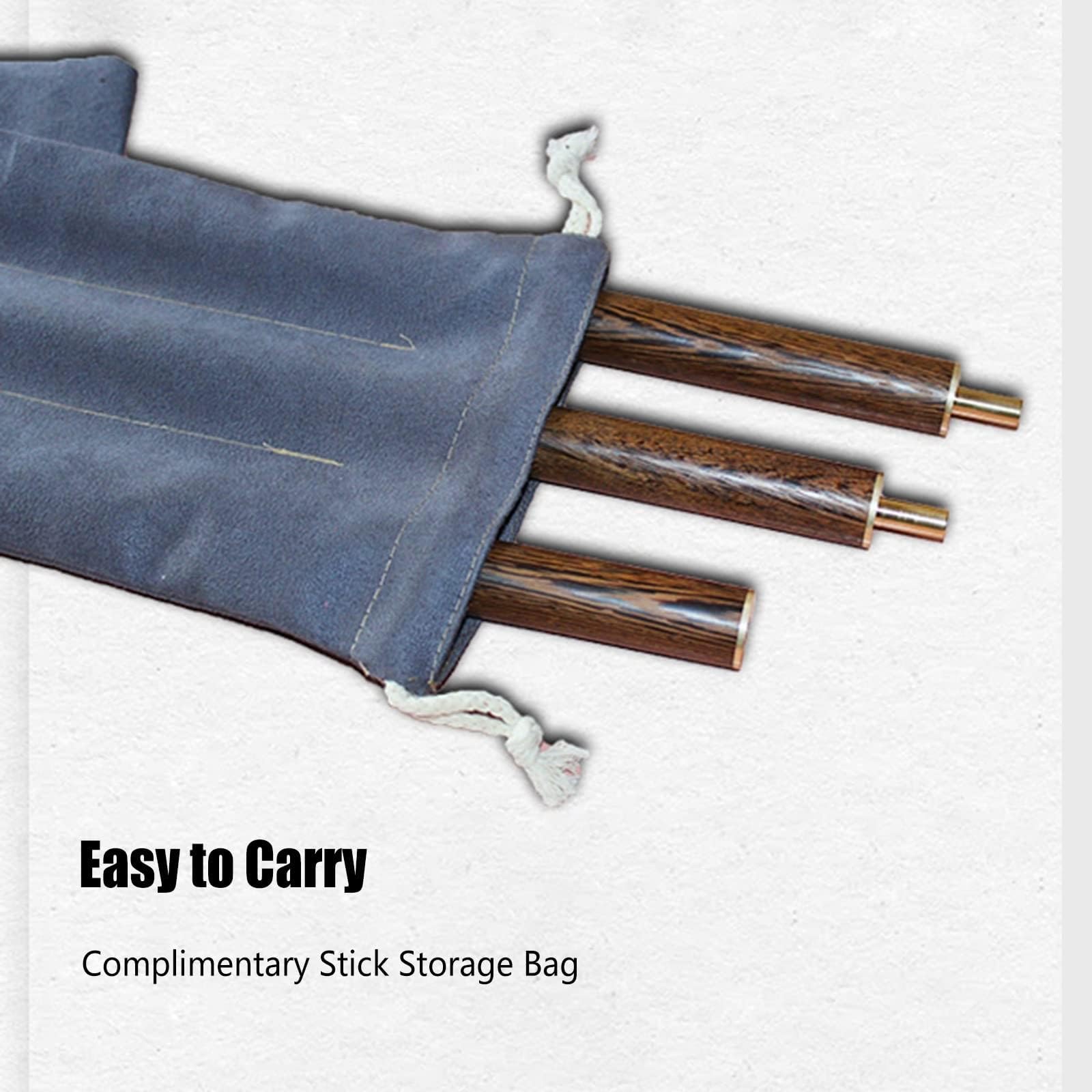 Palo De Entrenamiento De Artes Marciales, Palo De Regla De Tai Chi con Bolsa De Almacenamiento para Mayores Principiantes, Fitness Y Rehabilitación