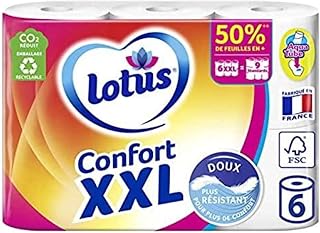 Lotus XXL Toilettenpapier 2-lagig weiß