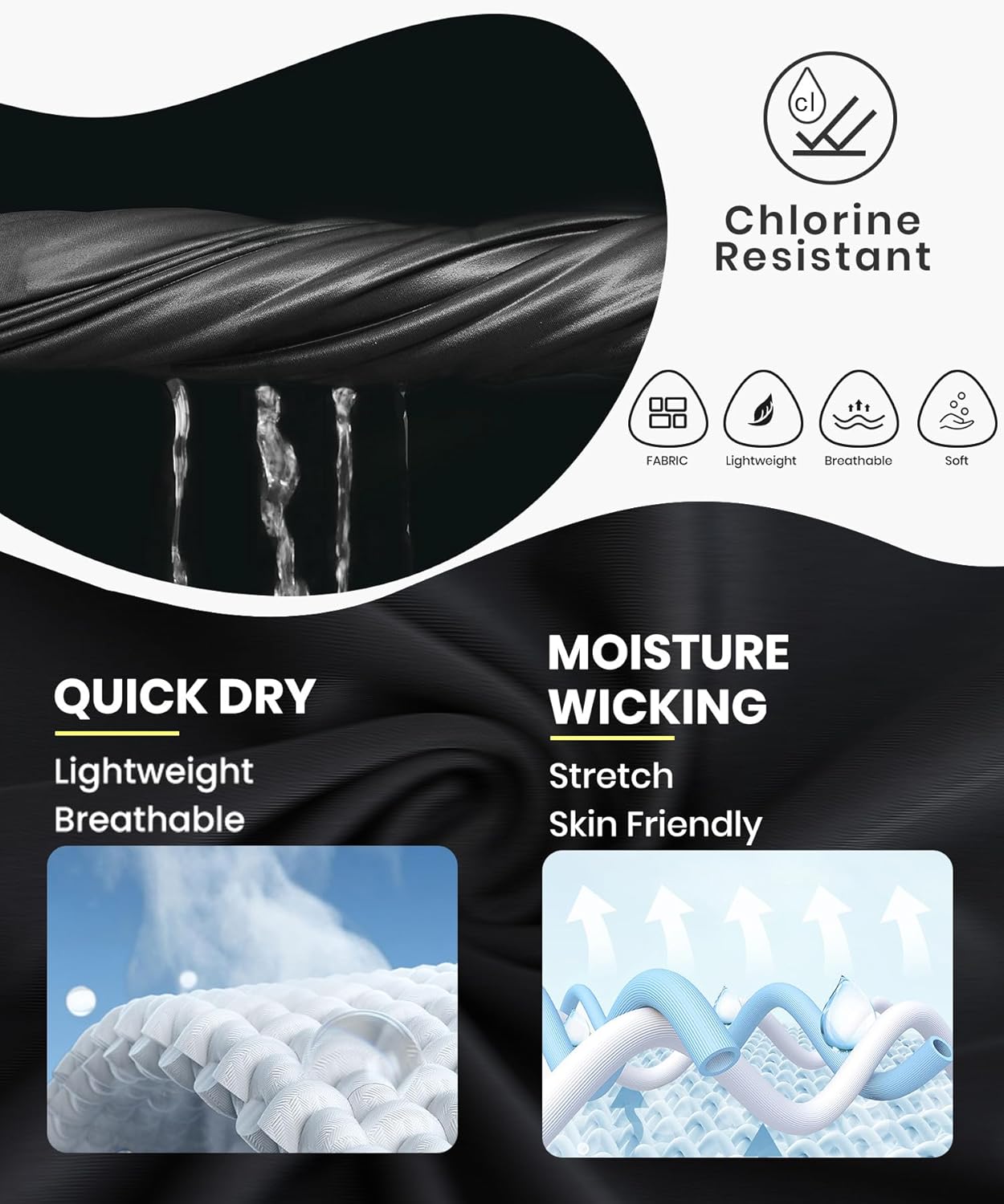 HODOSPORTS Women's Plus Size Rash Guard UPF 50+ Swim Shirt Sun Protection Swimsuit Top Short Sleeve 1X-6X - Image 6