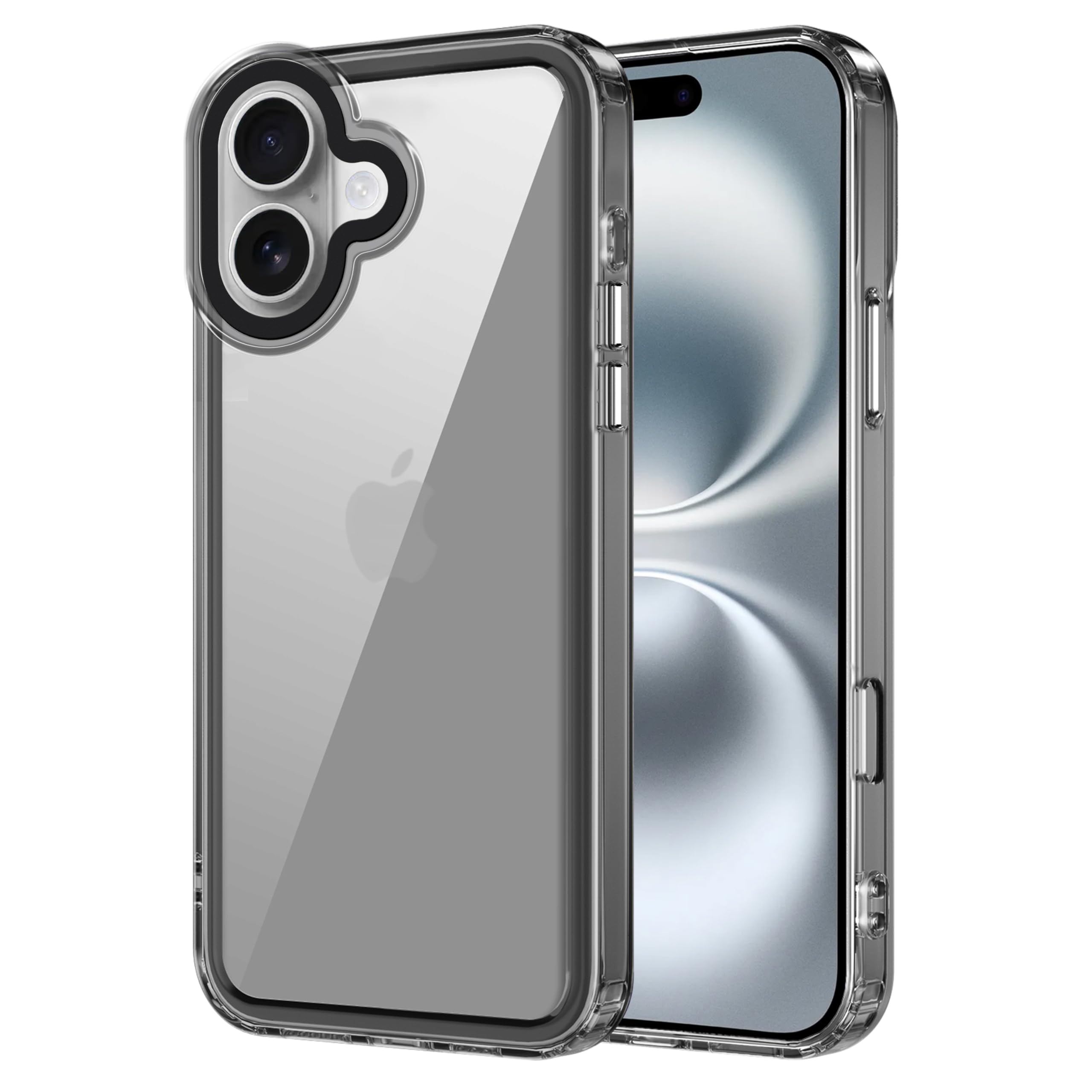 amazon basics Back Case Cover for iPhone 16 Plus | Compatible for iPhone 16 Plus Back Cover | Case Cover with Camera Pro
