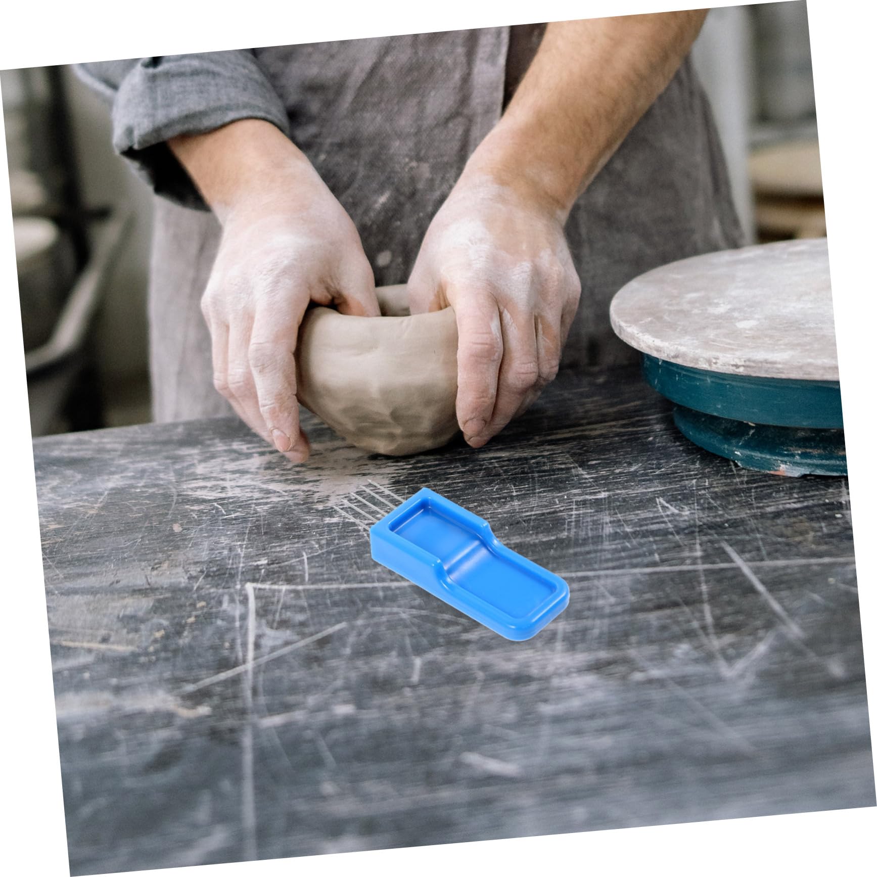 Artibetter 5 Stück Werkzeug Zum Beschneiden Von Töpferwaren Skulptur Polymer -tonwerkzeuge Töpferwerkzeuge Töpferwarenwerkzeuge Keramik Bildhauerei Gestaltung Hey Plastik Blue