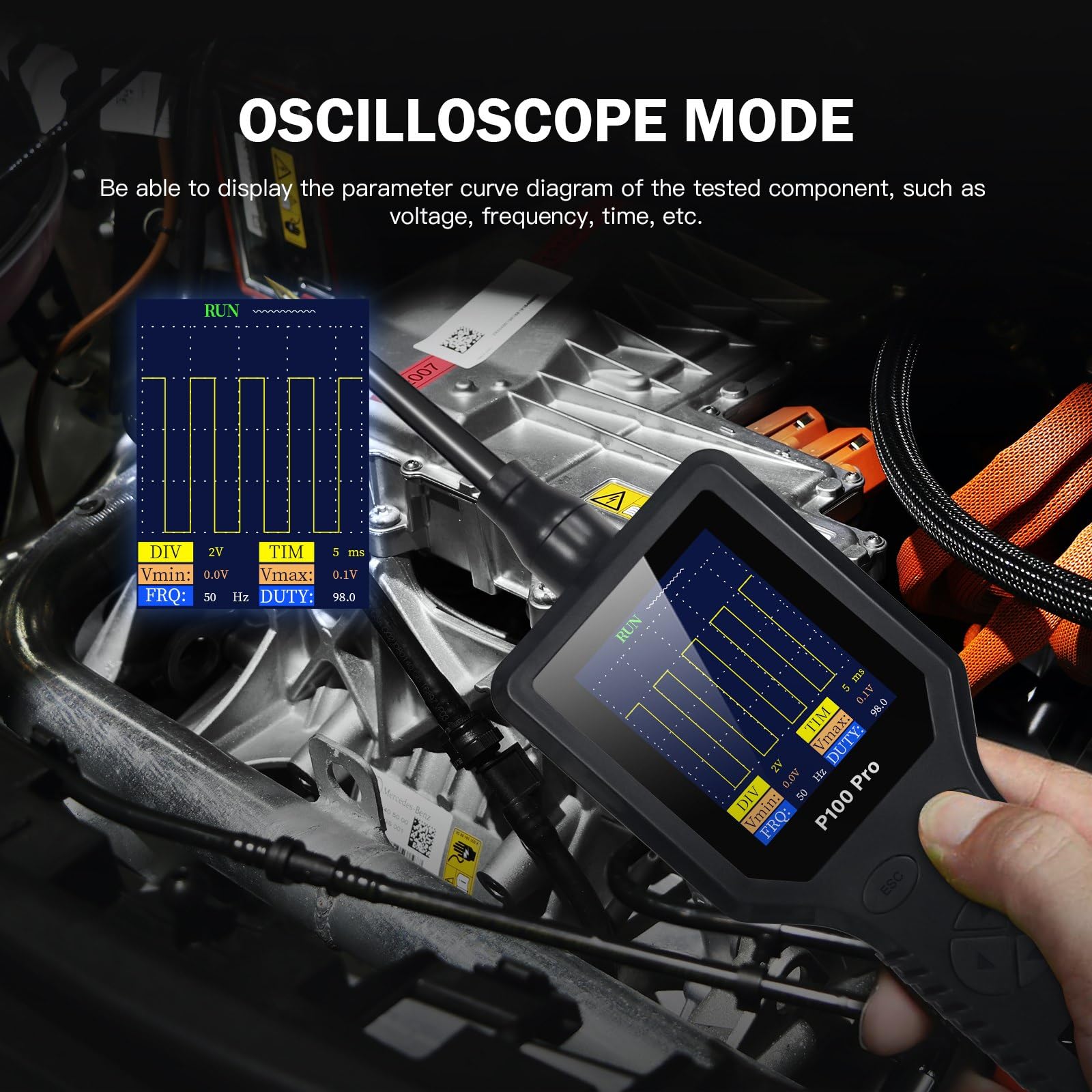 Multimeter-Tester, PS100 Kfz-Stromkreistester, Stromkreisprüfer-Set, Diagnosewerkzeug for elektrische Systeme