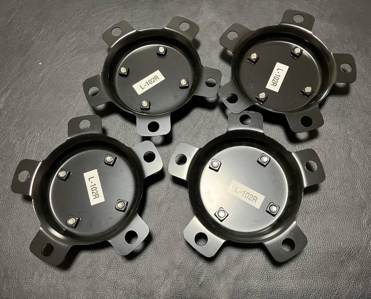 鏡面ステンレス製 22.5インチ用 ホイールスピンナー ブラケットセット