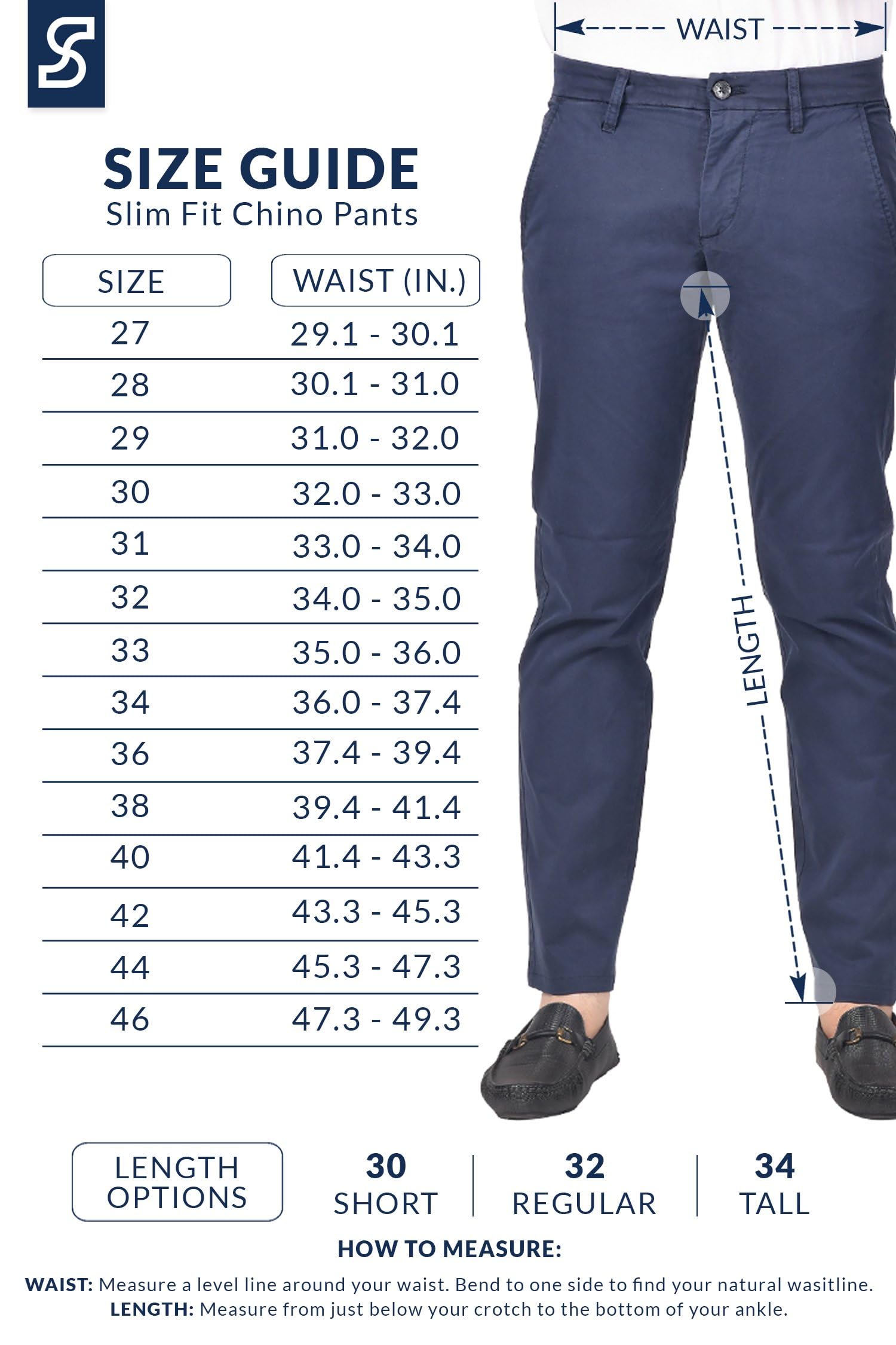 Soroor Sormils Pantalones Informales para Hombre