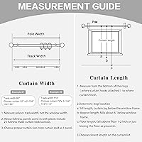 Vista 66 de Cortina plisada de 96 pulgadas de largo, con aislamiento térmico para oscurecer la habitación, cortina plisada con ganchos y alzapaños para sala