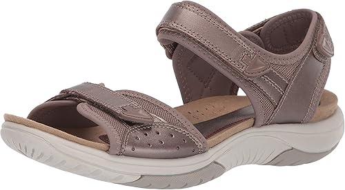 Amazon.com: Rockport Franklin Sandalias de tres correas para mujer : Ropa,  Zapatos y Joyería