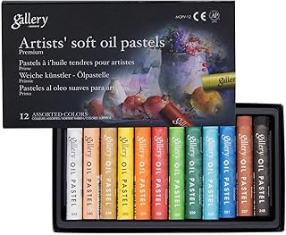 Mungyo Gallery Soft Oil Pastels Set of 12 - Assorted Colors