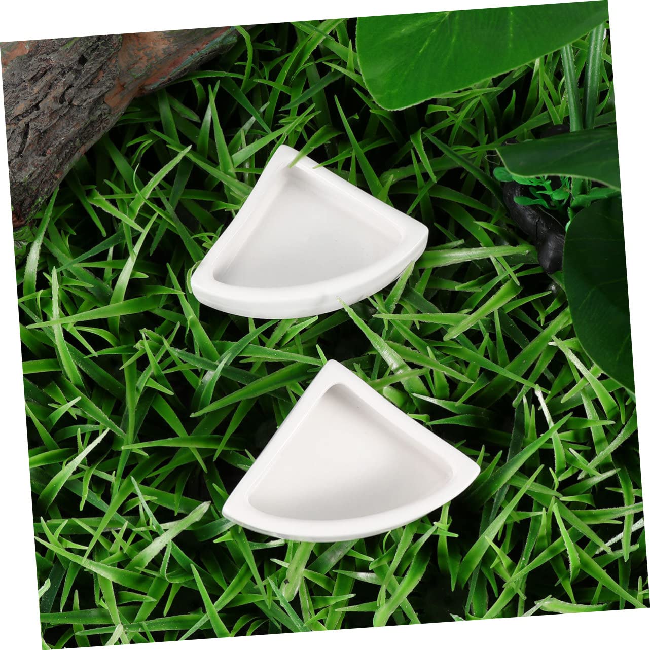 SUPVOX 4pezzi Ciotola per Rettili Spessa Design Mangiatoia per Lucertole e Rettili Facile e Stabile Alimenti e