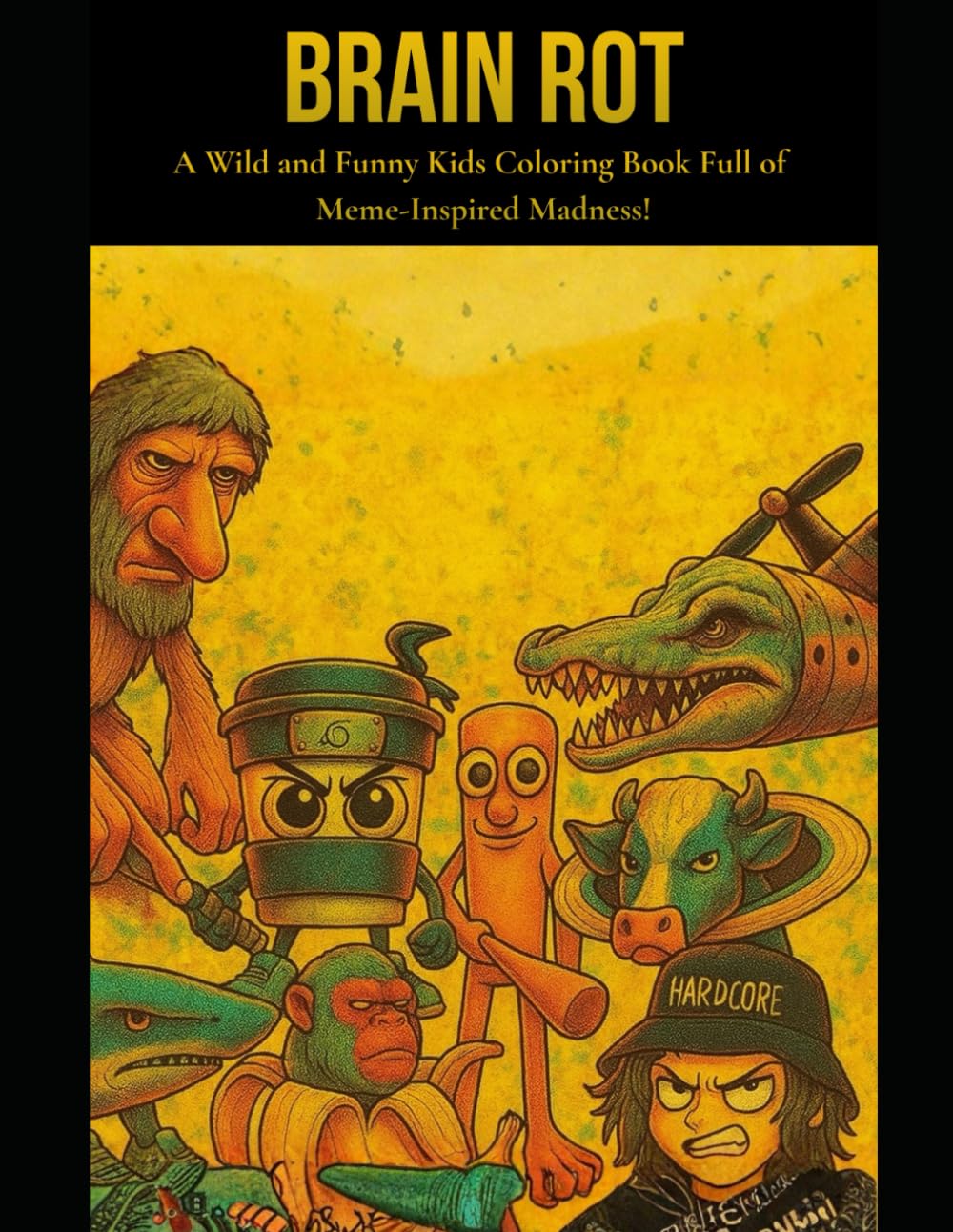 Brain rot: Color your favorite characters