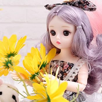 Amazon | SEVOLY 30CM 可愛いドール 23関節 BJDドール 1/6サイズ 可動